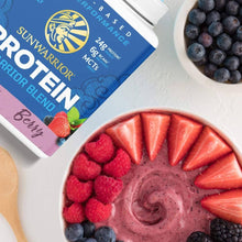 Load image into Gallery viewer, Sunwarrior - Warrior Blend Berry Protein - Pea Protein Powder: 375g
