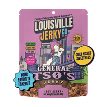 Load image into Gallery viewer, Louisville Brands - Vegan &amp; Plant Based General Tso's Jerky 3 oz
