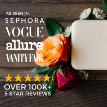 Load image into Gallery viewer, Viori Beauty - Castor Oil Conditioner Bar Ultra-Hydrating | Chamomile Rose 
