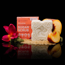 Load image into Gallery viewer, Viori Beauty - Limited Edition | Sugar Scrub Bar | Peach Hibiscus
