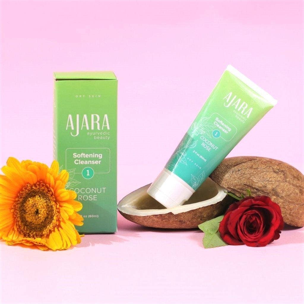 The Ayurveda Experience Ajara Coconut Rose Softening Cleanser Belloago