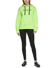 Load image into Gallery viewer, DKNY Women&#39;s Logo Hoodie, Zest Yellow, M
