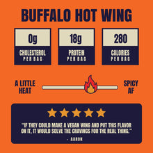 Load image into Gallery viewer, Louisville Vegan Jerky Co. - Vegan &amp; Plant Based Buffalo Hot Wing Jerky 3 oz
