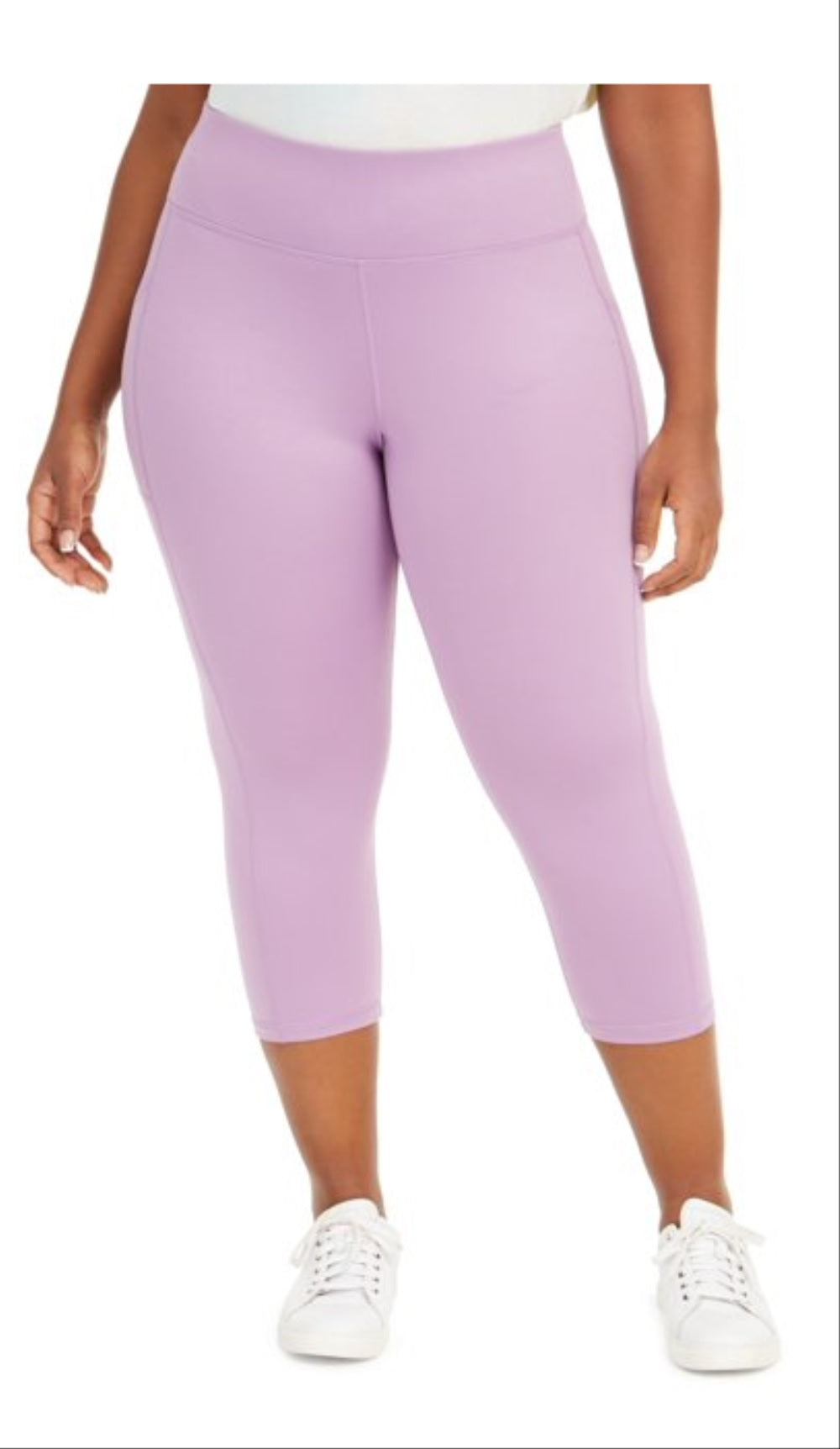 Ideology Women's Cropped Plus-Size Leggings, Rhapsody Purple, 2X