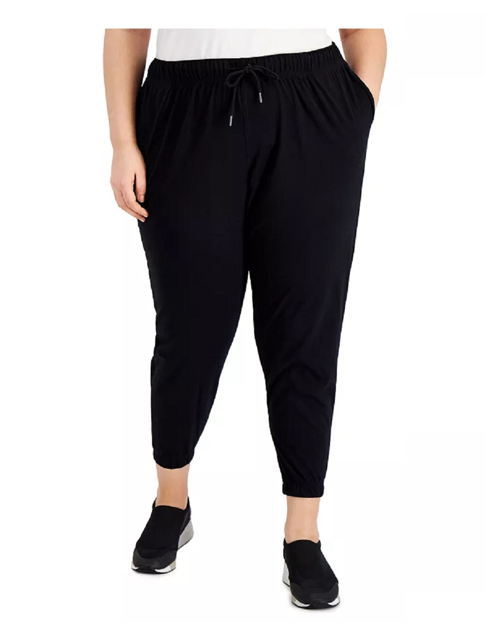 ID Ideology Plus Women's Jogger Pants, Black, 3X