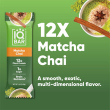 Load image into Gallery viewer, IQBAR - IQBAR Matcha Chai | Brain + Body Keto Protein Bars
