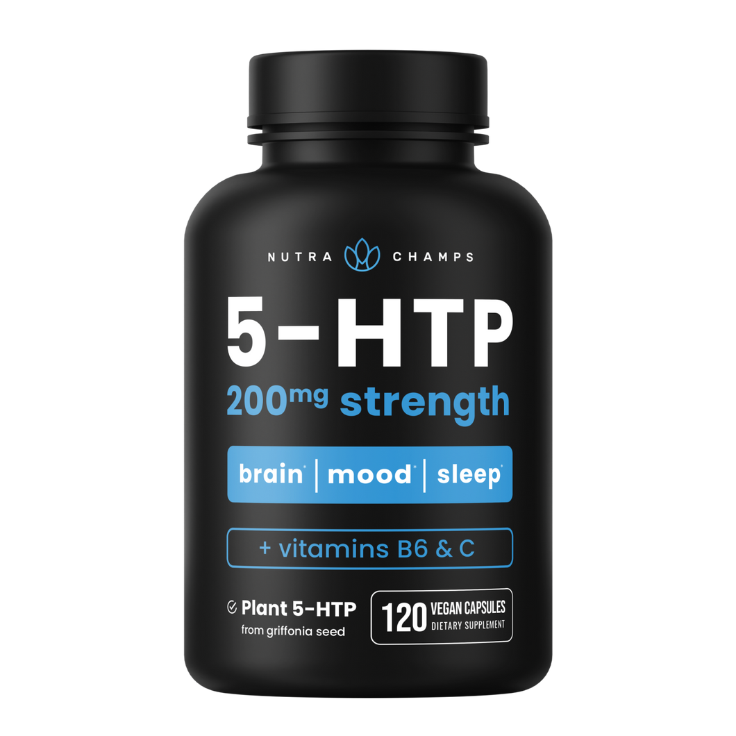 NutraChamps - 5-HTP Capsules for Mental Health