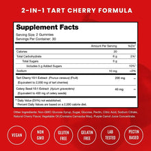 Load image into Gallery viewer, NutraChamps - Tart Cherry Gummies - Uric Acid Cleanse Supplement
