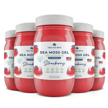 Load image into Gallery viewer, TrueSeaMoss - STRAWBERRY SEA MOSS GEL: 1 Pack

