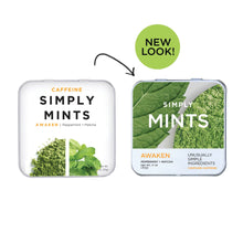 Load image into Gallery viewer, Simply Gum - Simply Mints - Awaken (Caffeine) | Pack of Six

