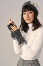 Load image into Gallery viewer, WUAMAN - Alpaca - Alma Boucle Alpaca Wrist Warmers | Alpaca Fingerless Gloves: Beige
