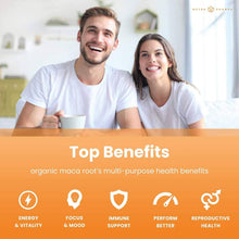 Load image into Gallery viewer, NutraChamps - Organic Maca Root Capsules | Supports Mood, Reproduction
