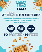 Load image into Gallery viewer, YES Bar® - Low Sugar Snack Bars - Strawberry Coconut - Premium Real Food Snack Bar
