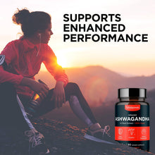 Load image into Gallery viewer, Excel Nutritionals LLC DBA Phi Naturals - Ashwagandha Organic Herbal Supplement: 1-Pack
