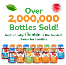 Load image into Gallery viewer, Lifeable - Lifeable - Kids Lutein and Zeaxanthin Gummies
