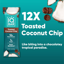 Load image into Gallery viewer, IQBAR - Toasted Coconut Chip | Brain + Body Keto Protein Bars

