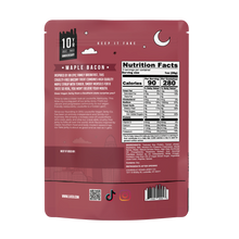 Load image into Gallery viewer, Louisville Vegan Jerky Co. - Vegan &amp; Plant Based Maple Bacon Jerky 3 oz
