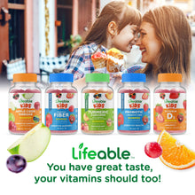 Load image into Gallery viewer, Lifeable - Lifeable Probiotics for Kids 2 Billion CFU Gummies: Berry Flavor / 60 Gummies

