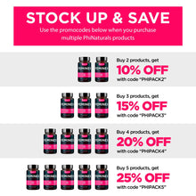 Load image into Gallery viewer, Excel Nutritionals LLC DBA Phi Naturals - Feminex Female Libido Enhancer: 1-Pack
