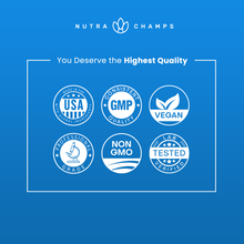 Load image into Gallery viewer, NutraChamps - 5-HTP Capsules for Mental Health
