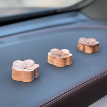 Load image into Gallery viewer, Plantish - Wooden Essential Oil Diffuser for Car | Incense Holder: Magnetic Clip + Incense Holder
