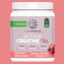 Load image into Gallery viewer, Sunwarrior - Raspberry Elderberry Creatine Drink Powder For Her

