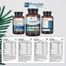 Load image into Gallery viewer, Prowise Healthcare - A-Z Multivitamins &amp; Minerals l 365 Vegan Multivitamin Tablet
