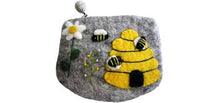 Load image into Gallery viewer, Honey House Naturals - Wool Bee Bag - Handmade: Individual
