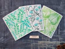 Load image into Gallery viewer, Plantish - Wild Chicory - Swedish Sponge Cloth
