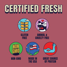 Load image into Gallery viewer, Louisville Vegan Jerky Co. - Vegan &amp; Plant Based Maple Bacon Jerky 3 oz
