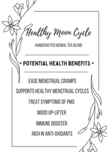 Load image into Gallery viewer, Loveyenergy &amp; Blessings - HEALTHY MOON CYCLE Handcrafted Loose Herb Tea
