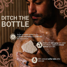 Load image into Gallery viewer, Viori Beauty - LIMITED Men's Body Scrub Bar | Aged Sandalwood
