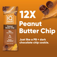 Load image into Gallery viewer, IQBAR - IQBAR Peanut Butter Chip | Brain + Body Keto Protein Bars
