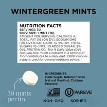 Load image into Gallery viewer, Simply Gum - Simply Mints - Wintergreen | Pack of Six
