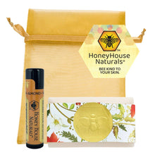 Load image into Gallery viewer, Honey House Naturals - Holiday Mini Soap &amp; Lip Butter Gift Set - Individual : Citrus
