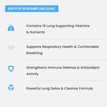 Load image into Gallery viewer, NutraChamps - Lung Detox &amp; Cleanse Capsules
