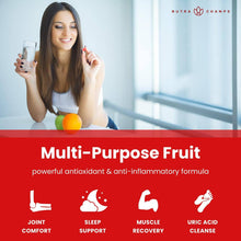 Load image into Gallery viewer, NutraChamps - Tart Cherry Gummies - Uric Acid Cleanse Supplement
