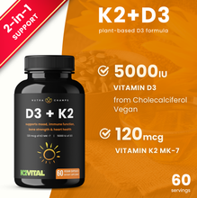 Load image into Gallery viewer, NutraChamps - Vitamin D3 + K2
