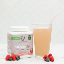 Load image into Gallery viewer, Sunwarrior - Raspberry Elderberry Creatine Drink Powder For Her
