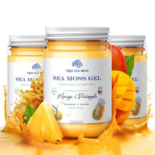 Load image into Gallery viewer, TrueSeaMoss - MANGO AND PINEAPPLE SEA MOSS GEL: 1 Pack
