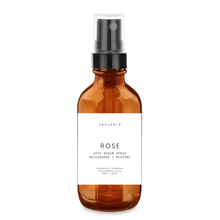 Load image into Gallery viewer, Orglamix - Face Mist Floral Water Toner | Serum Spray Facial: Rose: rejuvenate + restore
