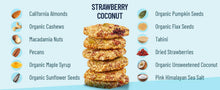 Load image into Gallery viewer, YES Bar® - Low Sugar Snack Bars - Strawberry Coconut - Premium Real Food Snack Bar
