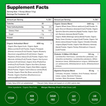 Load image into Gallery viewer, NutraChamps - Super Greens Unflavored Powder| 20+ Organic Green Veggies
