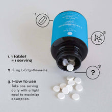 Load image into Gallery viewer, Neurogan Health - L-Ergothioneine Tablets

