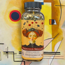 Load image into Gallery viewer, Montana Farmacy - Lil Miss Nervous Nellie Calm Yer Nerves Worry Wort Tea
