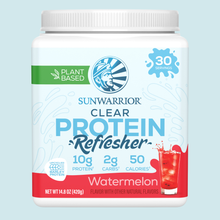 Load image into Gallery viewer, Sunwarrior - Clear Refresh Watermelon Protein Powder - Barley Protein
