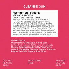 Load image into Gallery viewer, Simply Gum - Cleanse Chewing Gum- Natural + Plastic-Free | 12 Pack
