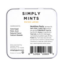 Load image into Gallery viewer, Simply Gum - Simply Mints - Lemon | Pack of Six
