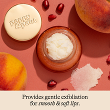 Load image into Gallery viewer, Poppy &amp; Pout - Lip Scrub, Pomegranate Peach
