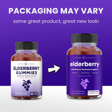 Load image into Gallery viewer, NutraChamps - Elderberry Gummies - Immunity Protection
